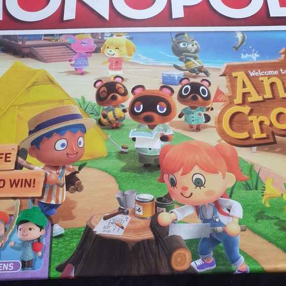 Hasbro Gaming Monopoly Animal Crossing New Horizons Edition Board Game - Picture 2 of 4